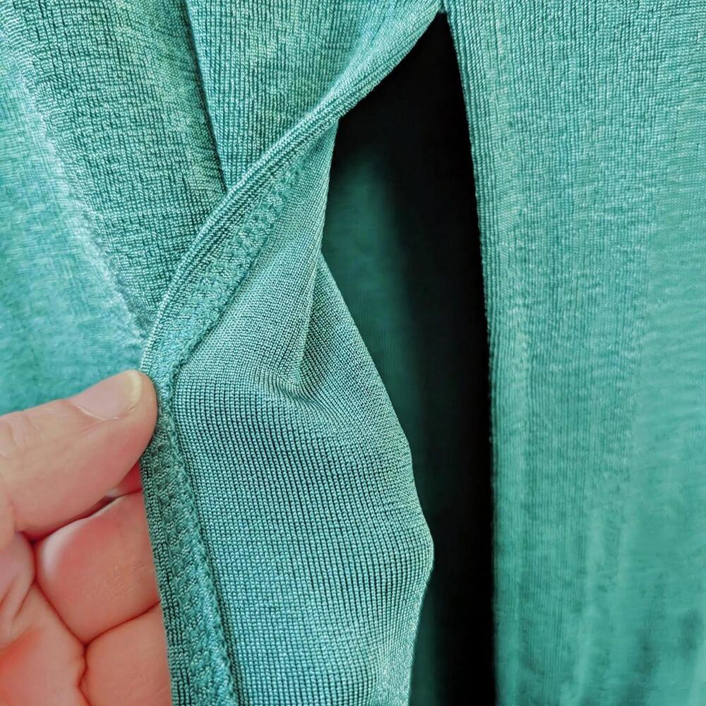 Wild Fable Skirt Straight Green Stretch Long Skirt M